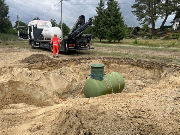 Zbiornik na gaz, podziemny zbiornik na propan ogrzewanie Goleniów zachodniopomorskie