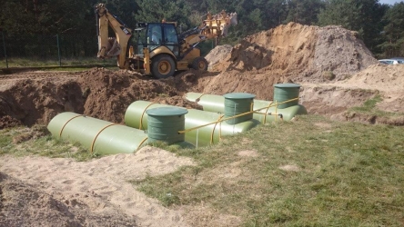 Zbiorniki na gaz zamontowane na terenie gminy Słupsk