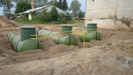 Zbiorniki na gaz do suszarni zboża z wodnym parownikiem gazu Coprim 300 kg/h, Gorzów Wielkopolski